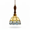 Tiffany pendant light in living room décor