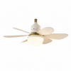 Close up detail of ceiling fan blades
