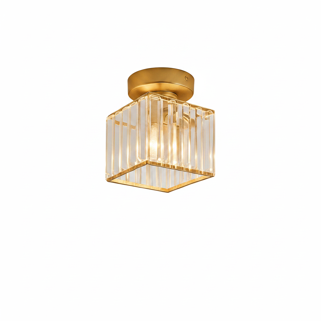 Cozy atmosphere created by ceiling light