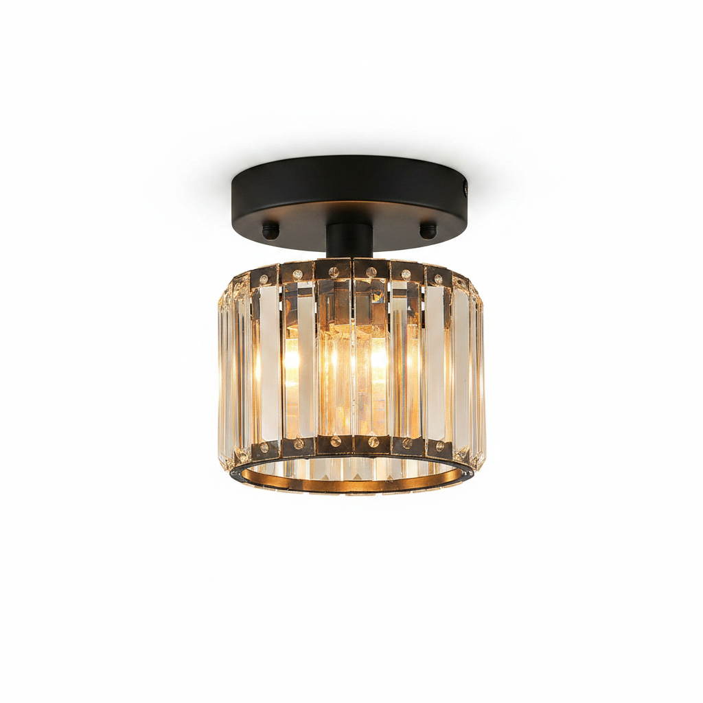 Luxury style crystal ceiling lighting