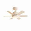 Modern ceiling fan in living room décor