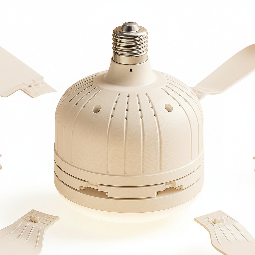 Ceiling fan with remote control operation