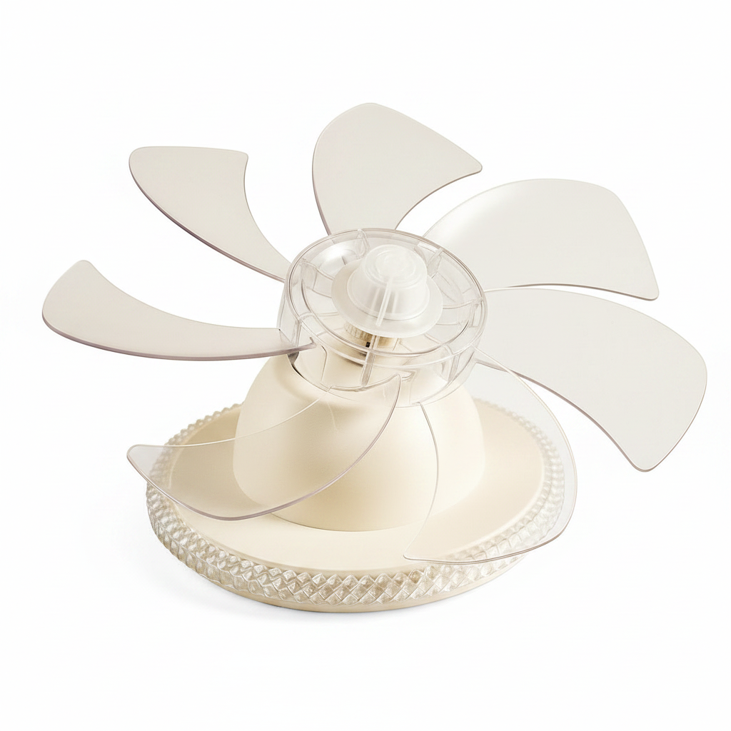 Modern décor with LED ceiling fan