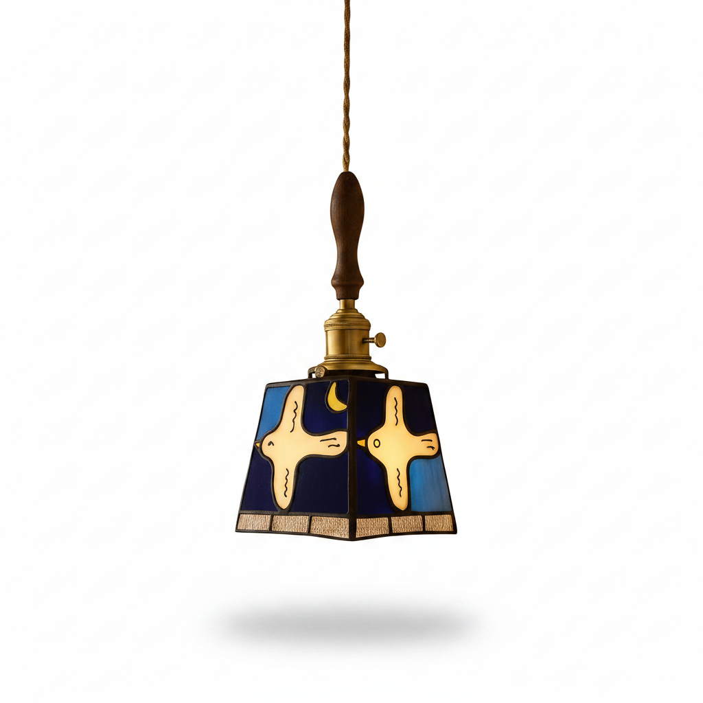 Elegant interior featuring Tiffany lamp